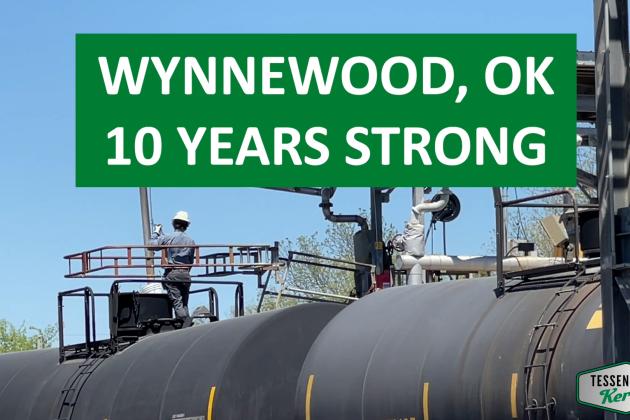 10 Year Anniversary of Wynnewood Oklahoma Facility